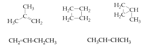 Hình minh họa Cho các chất: Các chất đồng phân của nhau là: A. (II), (III). B. (I), 