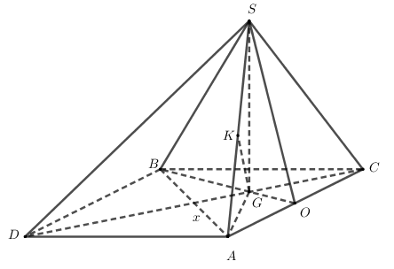 Hình đáp án 1. Cho hình chóp đều $\large S.ABC$ có góc giữa mặt bên và mặt đáy $\larg