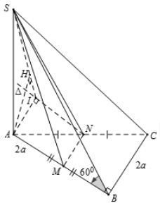 Hình đáp án 1. Cho hình chóp $\large S. ABC$có đáy $\large ABC$ là tam giác vuông cân