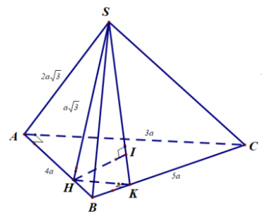 Hình đáp án 1. Cho hình chóp $\large S.ABC$, có đáy là tam giác vuông tại A , $\large