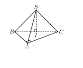 Hình đáp án 1. Cho hình chóp $\large S.ABC$ có đáy là tam giác vuông tại $\large A$ v