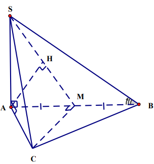 Hình đáp án 1. Cho hình chóp $\Large S.ABC$ có đáy $\Large ABC$ là tam giác đều cạnh 