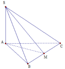 Hình đáp án 1. Cho hình chóp $\Large S.ABC$ có đáy $\Large ABC$ là tam giác đều, cạnh