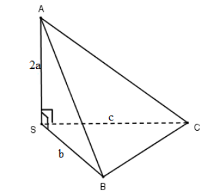 Hình đáp án 1. Cho hình chóp $\large S.ABC$ có $\large SA\perp SB, SB\perp SC, SA\per