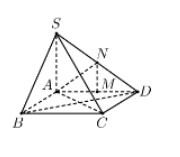 Hình đáp án 1. Cho hình chóp $\large S.ABCD$ có đáy là hình chữ nhật, cạnh bên $\larg