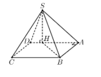 Hình đáp án 1. Cho hình chóp $\large S.ABCD$ có đáy là hình chữ nhật, mặt bên $\large