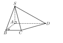 Hình đáp án 1. Cho hình chóp $\large S.ABCD$ có đáy là hình thang vuông tại $\large A