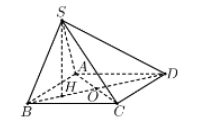 Hình đáp án 1. Cho hình chóp $\large S.ABCD$ có đáy là hình thoi cạnh bằng 1, góc $\l