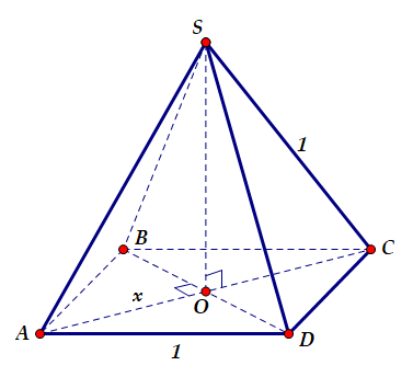 Hình đáp án 1. Cho hình chóp $\large S.ABCD$ có đáy là hình thoi tâm $\large O$, cạnh