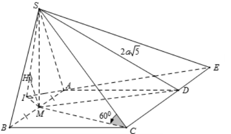 Hình đáp án 1. Cho hình chóp $\large S.ABCD$ có đáy là hình vuông, gọi $\large M$ là 