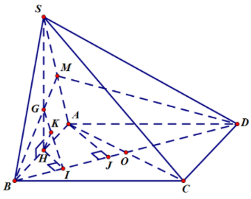 Hình đáp án 1. Cho hình chóp $\large S.ABCD$ có đáy $\large ABCD$ là hình chữ nhật. M