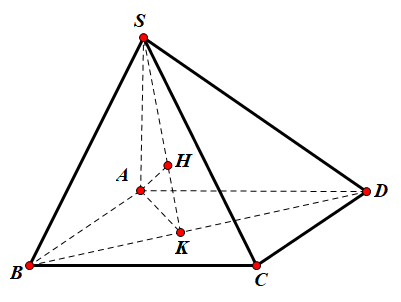 Hình đáp án 1. Cho hình chóp $\Large S.ABCD$ có đáy $\Large ABCD$ là hình chữ nhật, $