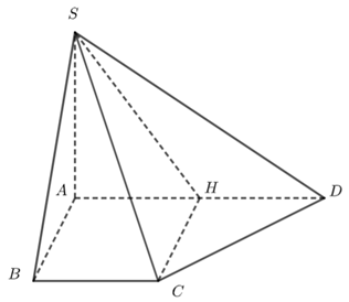 Hình đáp án 1. Cho hình chóp $\Large {S.ABCD}$ có đáy $\Large {ABCD}$ là hình thang v