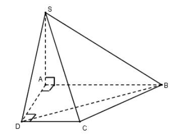 Hình đáp án 1. Cho hình chóp $\large S.ABCD$ có $\large ABCD$ là hình thang vuông tại