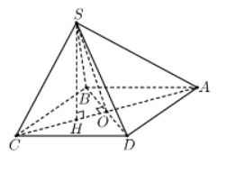 Hình đáp án 1. Cho hình chóp $\large S.ABCD$ có $\large SA=x (0< x< \sqrt{3})$, tất c