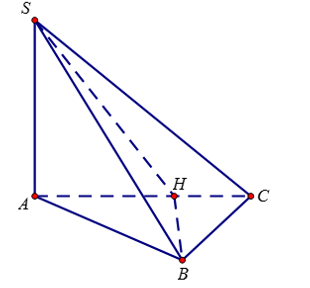 Hình đáp án 1. Cho hình chóp S. ABC có $\large SA\perp (ABCD),\, SA= 2a$. Tam giác AB