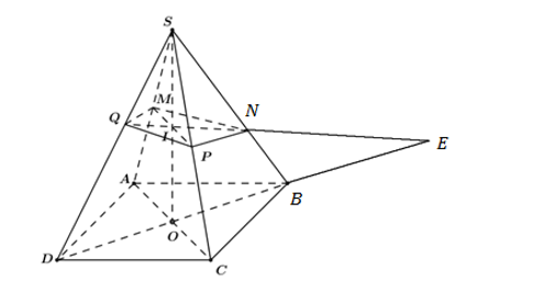 Hình đáp án 1. Cho hình chóp S. ABCD có đáy ABCD là hình bình hành. Gọi M, P là trung