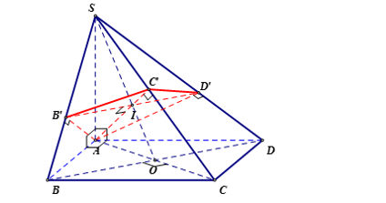 Hình đáp án 1. Cho hình chóp S. ABCD có đáy ABCD là hình vuông cạnh a, cạnh bên SA vu