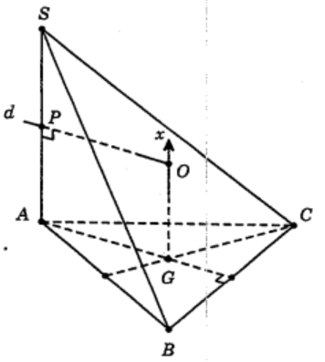 Hình đáp án 1. Cho hình chóp S.ABC có đáy ABC là một tam giác đều cạnh bằng a . Cạnh 