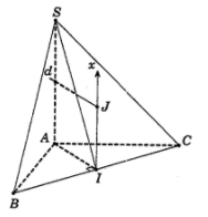 Hình đáp án 1. Cho hình chóp S.ABC có đáy ABC là tam giác vuông tại A và AB = AC = a 