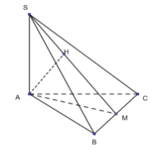 Hình đáp án 1. Cho hình chóp S.ABC có SA vuông góc với mặt phẳng (ABC). Tam giác ABC 