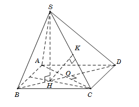 Hình đáp án 1. Cho hình chóp S.ABCD có đáy ABCD là hình thoi cạnh a. Tam giác ABC đều