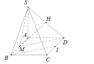 Hình đáp án 1. Cho hình chóp S.ABCD có đáy ABCD là hình vuông, cạnh bên SA vuông góc 