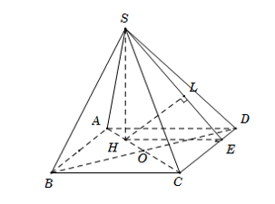 Hình đáp án 1. Cho hình chóp S.ABCD có đáy ABCD là hình vuông tâm O, cạnh bằng 4a. Cạ