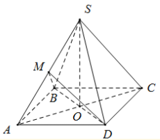 Hình đáp án 1. Cho hình chóp S.ABCD đáy ABCD là hình thoi tâm O, đường thẳng SO vuông