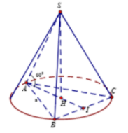 Hình đáp án 1. Cho hình chóp tam giác đều S.ABC có cạnh đáy bằng a và góc giữa cạnh b