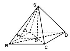 Hình đáp án 1. Cho hình chóp tứ giác đều $\Large S.ABCD$ có cạnh đáy và chiều cao đều