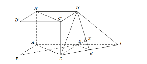 Hình đáp án 1. Cho hình hộp chữ nhật ABCD.A’B’C’D’ có đáy ABCD là hình vuông cạnh $\l