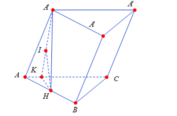 Hình đáp án 1. Cho hình lăng trụ ABC.A’B’C’ có mặt đáy ABC là tam giác đều cạnh $\lar