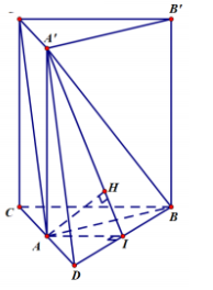 Hình đáp án 1. Cho hình lăng trụ đều ABC.A'B'C' có tất cả các cạnh có độ dài bằng 2 (