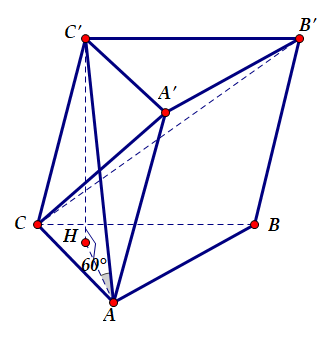 Hình đáp án 1. Cho hình lăng trụ $\large ABC.A'B'C'$ có đáy $\large ABC$ là tam giác 