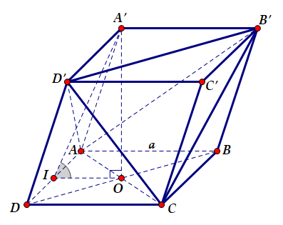 Hình đáp án 1. Cho hình lăng trụ $\large ABCD.A'B'C'D'$ có đáy $\large ABCD$ là hình 