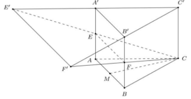 Hình đáp án 1. Cho hình lăng trụ tam giác đều ABC.A'B'C' có tất cả các cạnh bằng 1. G