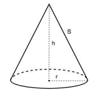 Hình đáp án 1. Cho hình nón có bán kính đáy $\Large r=\sqrt{5}$ và độ dài đường sinh 