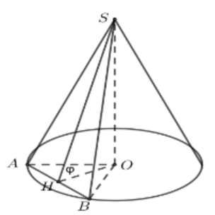 Hình đáp án 1. Cho hình nón đỉnh S có đáy là đường tròn tâm O bán kính R . Trên đường