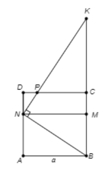 Hình đáp án 1. Cho hình vuông BCD cạnh a . Gọi N là điểm thuộc cạnh AD sao cho AN = 2