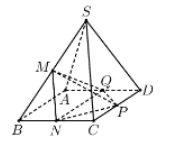 Hình đáp án 1. Cho khối chóp tứ giác $\large S.ABCD$ có thể tích $\large V$, đáy là h