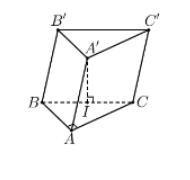 Hình đáp án 1. Cho khối lăng trụ $\large ABC.A'B'C'$ có đáy $\large ABC$ là tam giác 