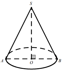 Hình đáp án 1. Cho khối nón có thể tích $\Large V=16\pi$, bán kính đáy $\Large R=4$. 