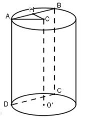 Hình đáp án 1. Cho một khối trụ có chiều cao bằng 8 cm , bán kính đường tròn đáy bằng