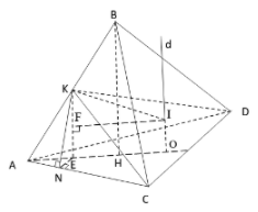 Hình đáp án 1. Cho tứ diện đều ABCD cạnh a. Gọi K là trung điểm của AB, M, N lần lượt