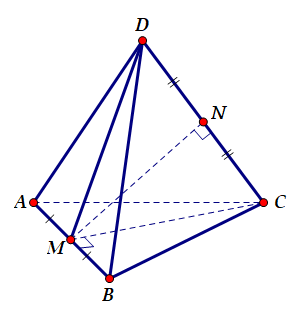 Hình đáp án 1. Cho tứ diện đều $\large ABCD$. Số đo góc giữa hai đường thẳng $\large 