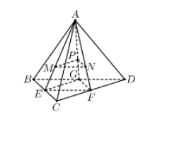 Hình đáp án 1. Cho tứ diện $\large ABCD$ có $\large AB,AC,AD$ đôi một vuông góc và $\