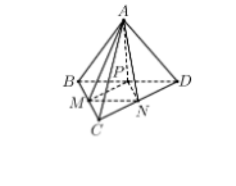 Hình đáp án 1. Cho tứ diện $\large ABCD$ có $\large AB,AC$ và $\large AD$ đôi một vuô