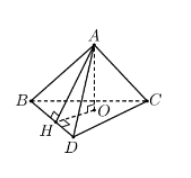 Hình đáp án 1. Cho tứ diện $\large ABCD$ có $\large BD=3$. Hai tam giác $\large ABD$ 