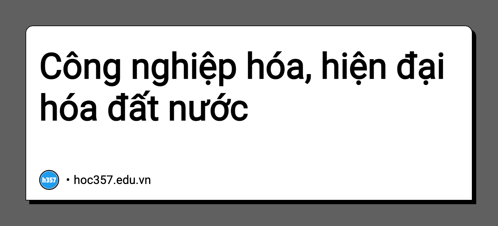 Hình minh họa Công nghiệp hóa, hiện đại hóa đất nước